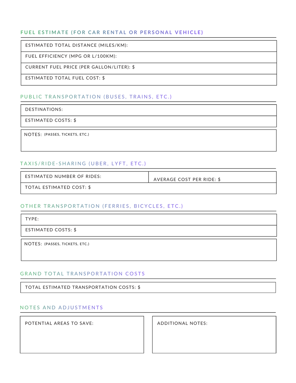 DreamTrips Together Family Vacation Planner