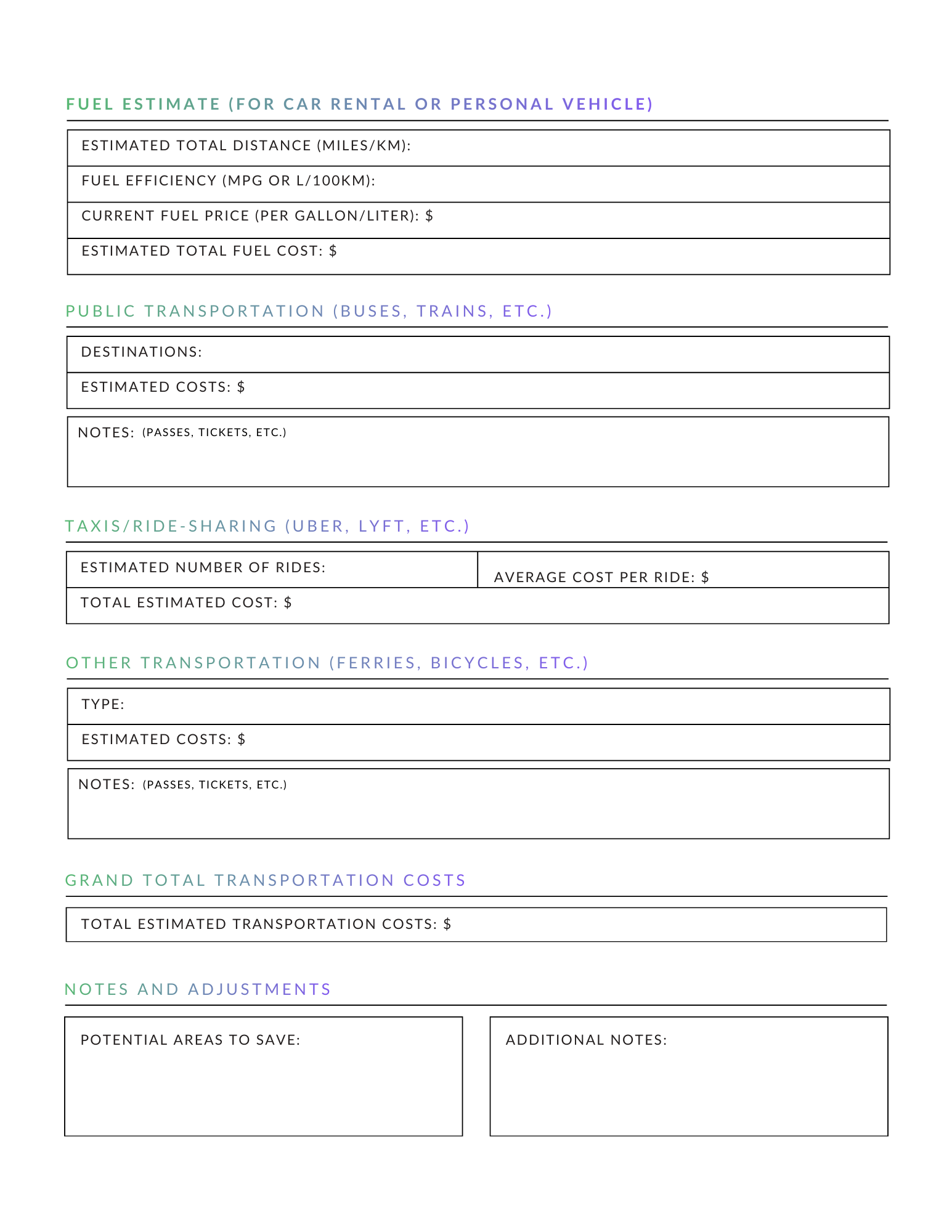 DreamTrips Together Family Vacation Planner