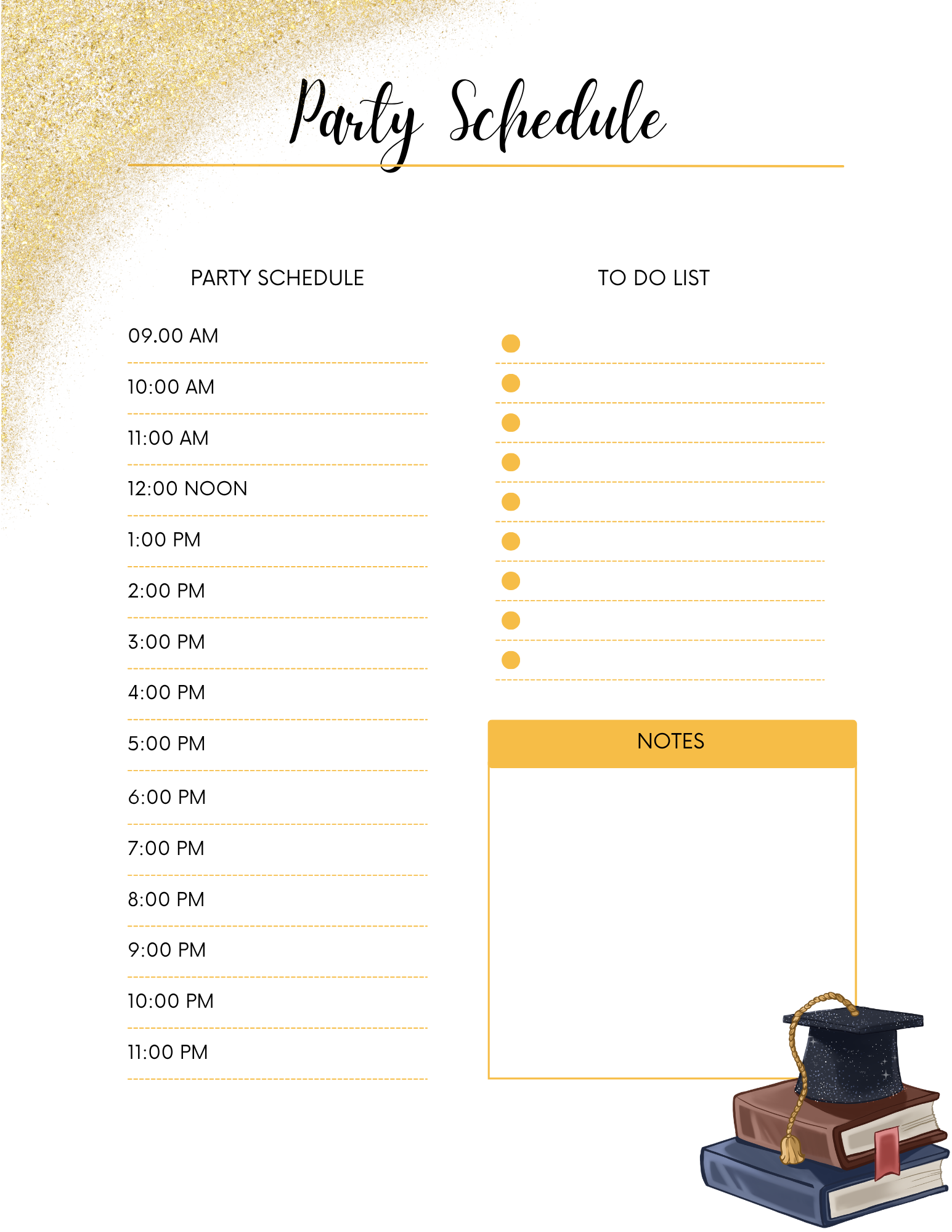 Graduation Party Planner
