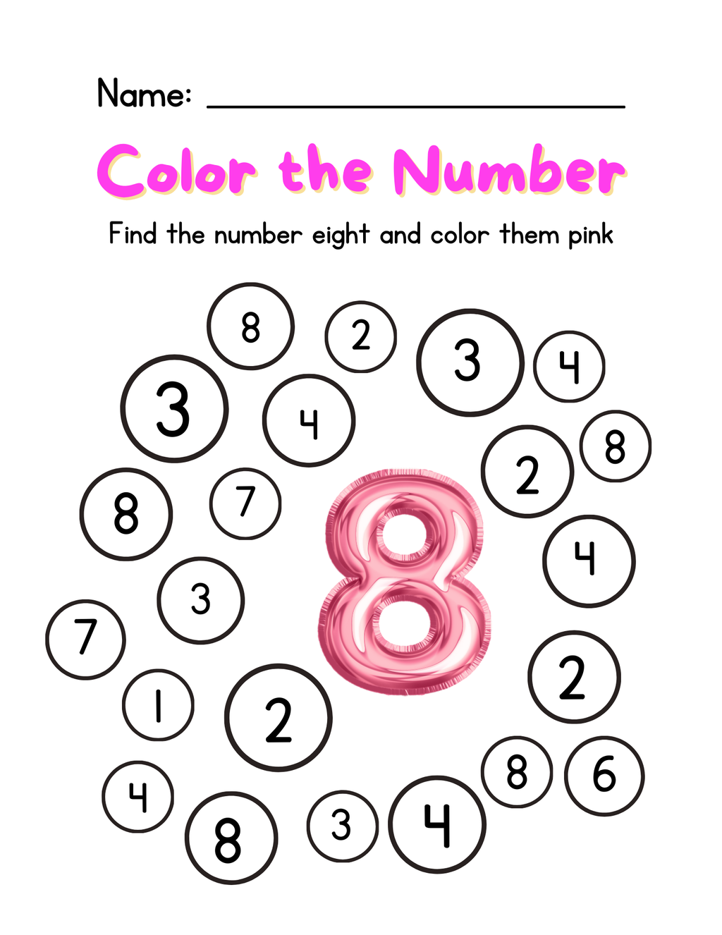 Learning Your Numbers Activity Book