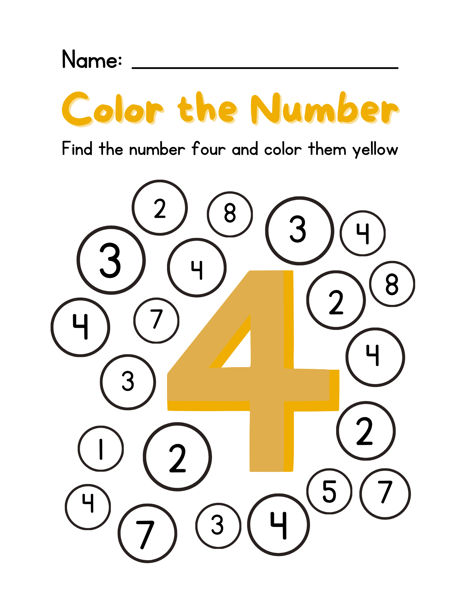 Learning Your Numbers Activity Book
