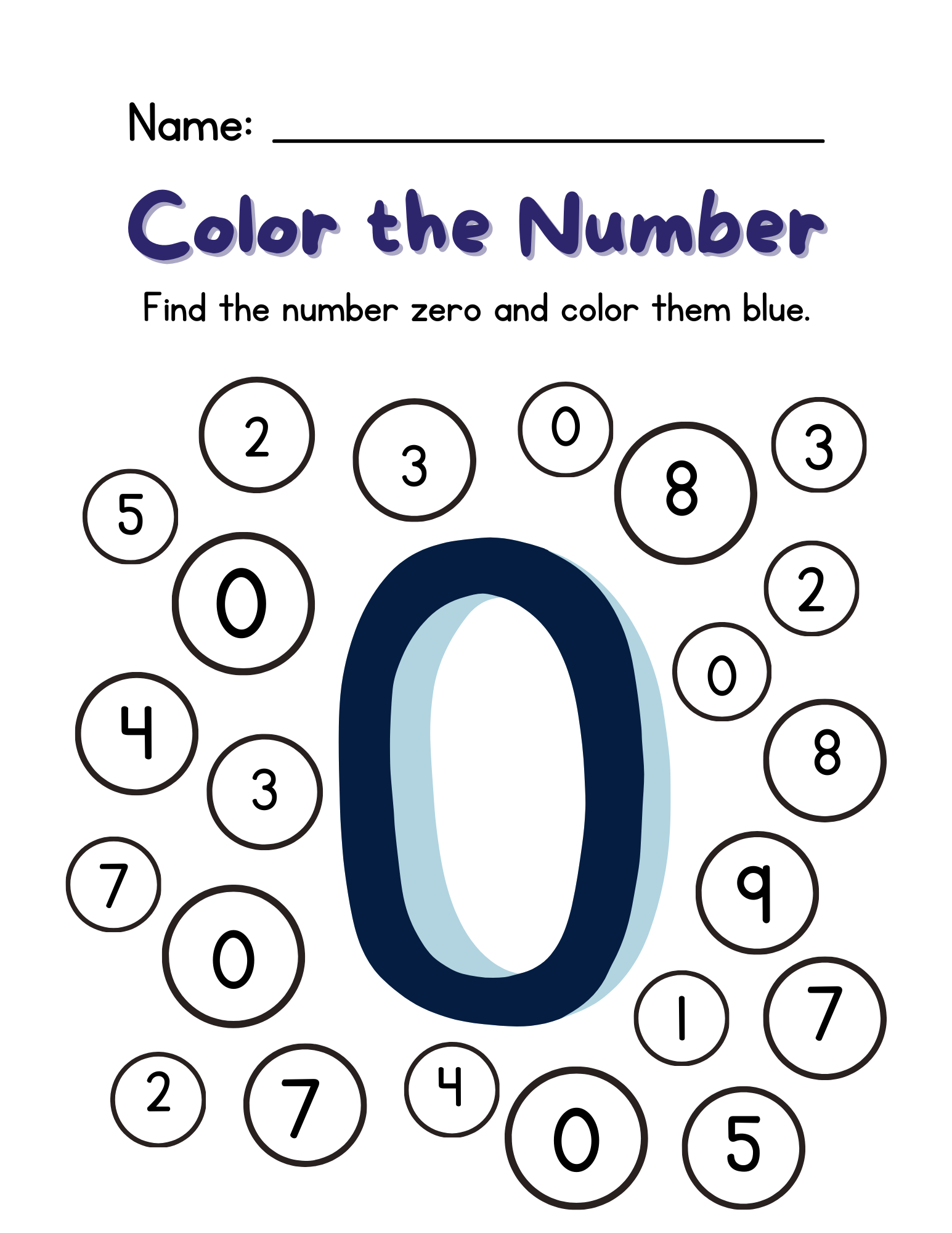 Learning Your Numbers Activity Book