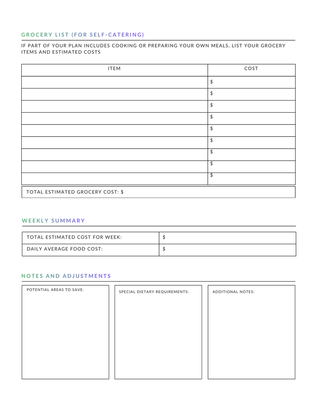 DreamTrips Together Family Vacation Planner