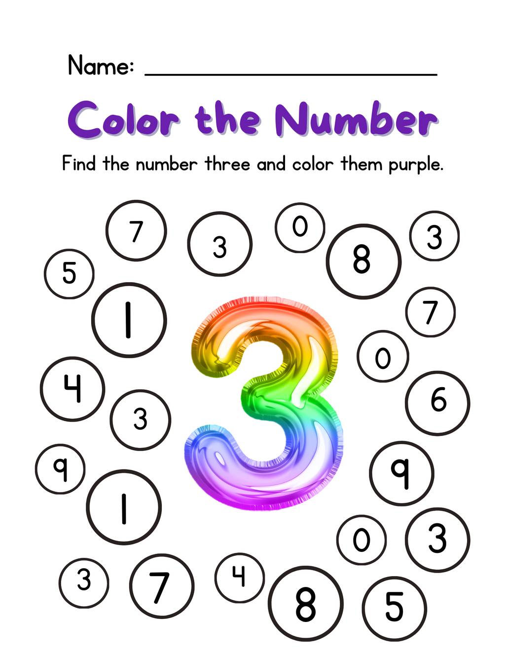Learning Your Numbers Activity Book