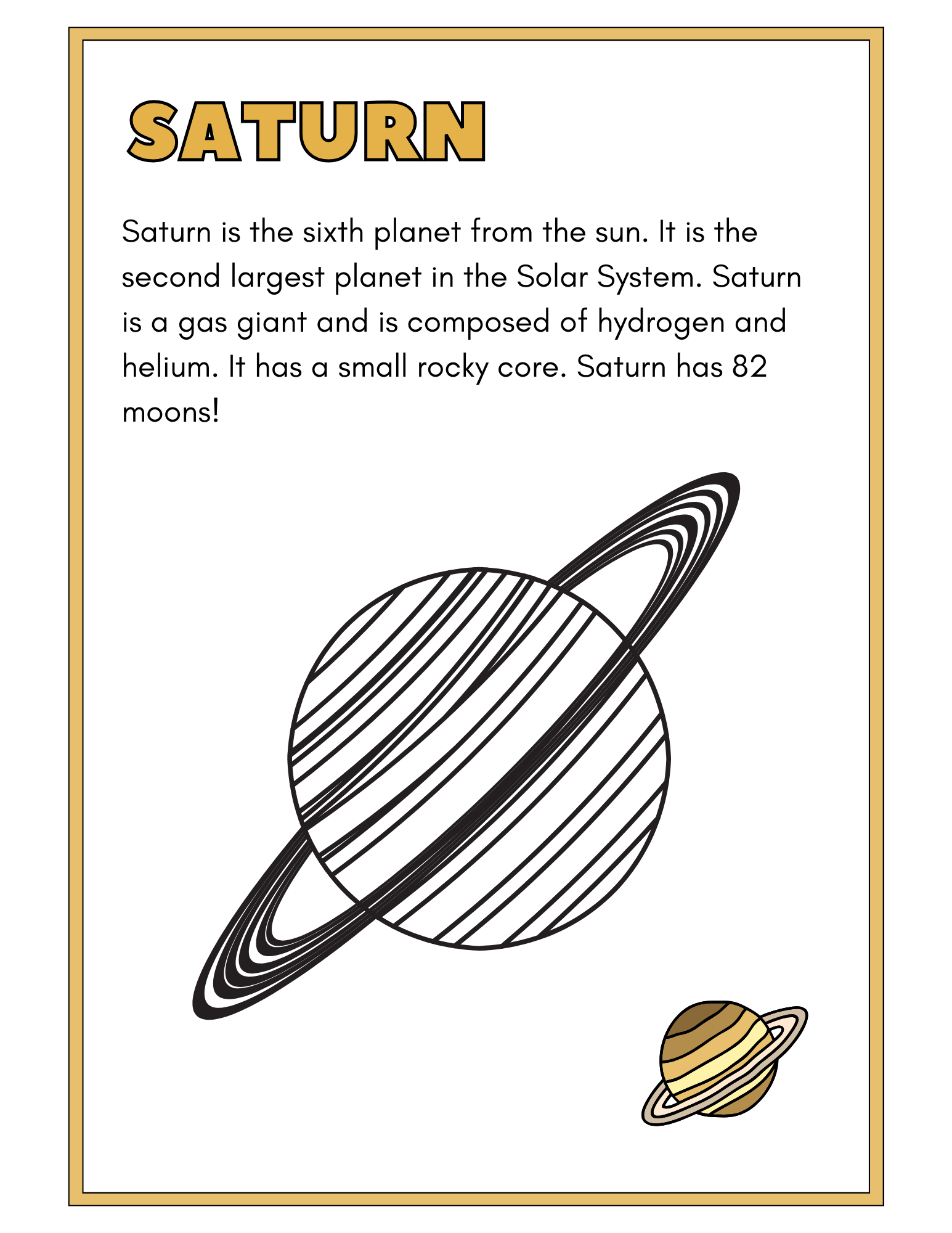 Toys and Space Coloring Book