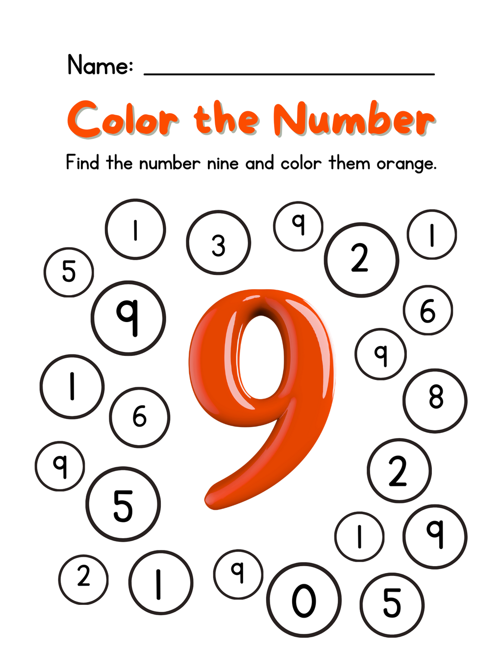 Learning Your Numbers Activity Book