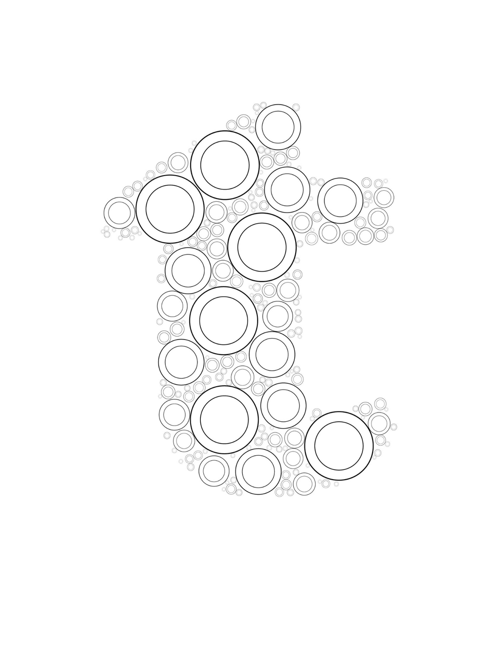 Circular Symphony Kaleidoscope Coloring Book