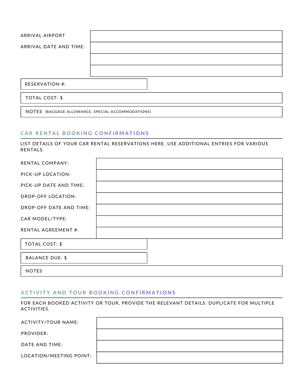 DreamTrips Together Family Vacation Planner