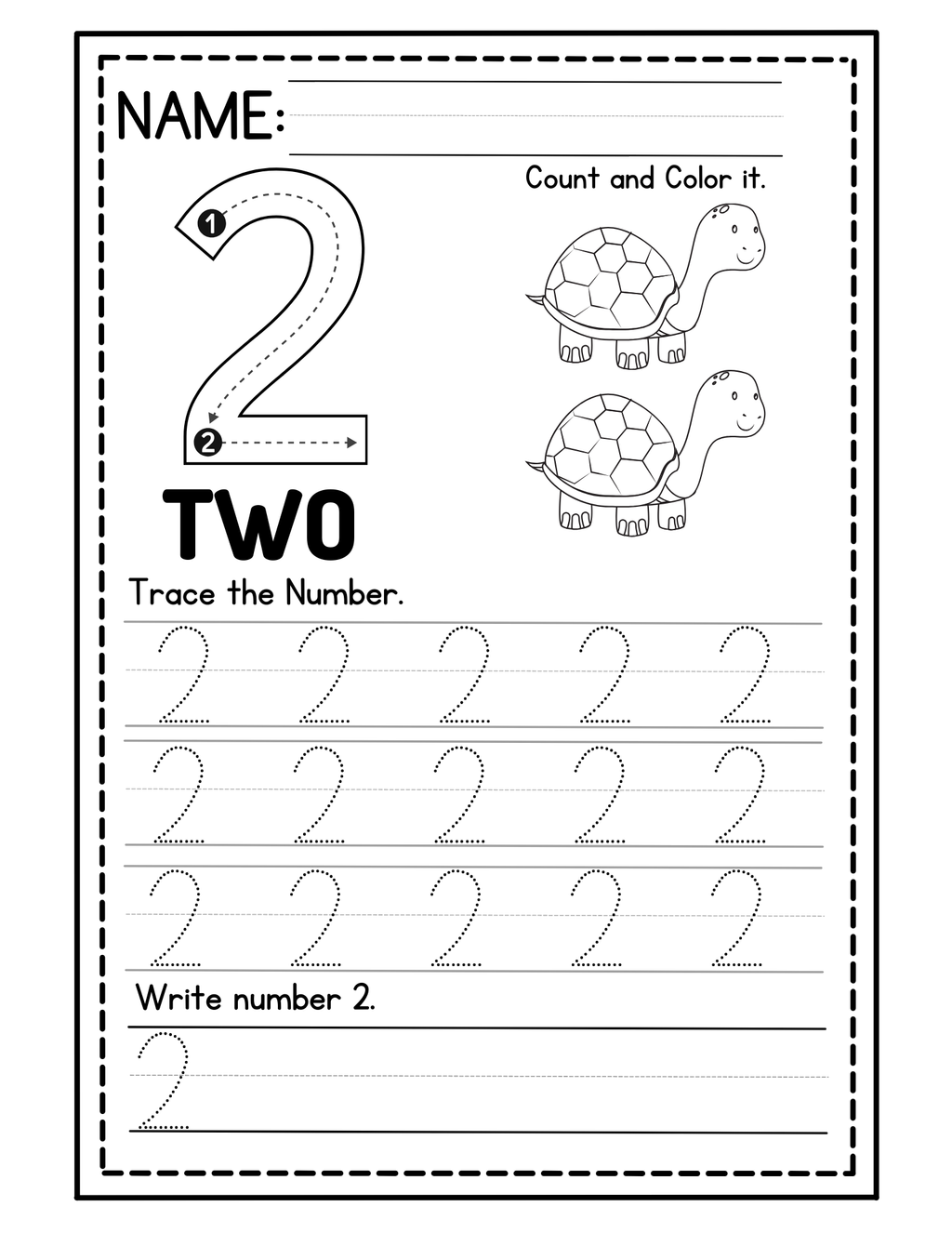 Learning Your Numbers Activity Book