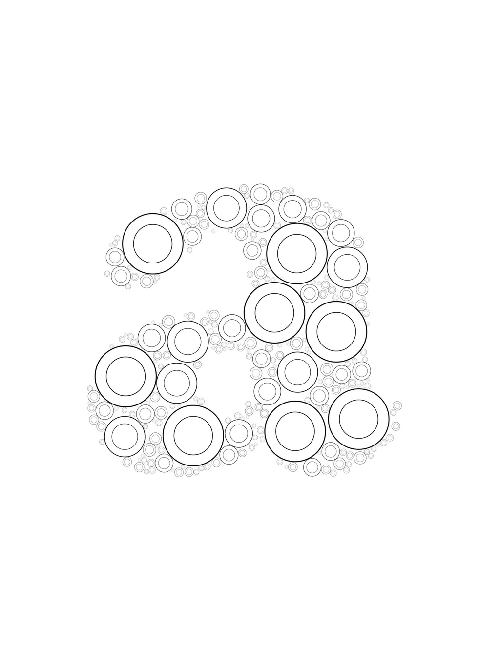Circular Symphony Kaleidoscope Coloring Book