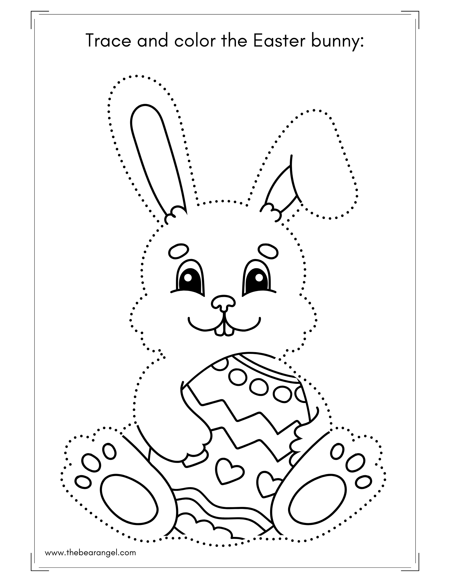 The Hoppy Easter Activity Pack – Fun Coloring & Puzzle Pages for Kids