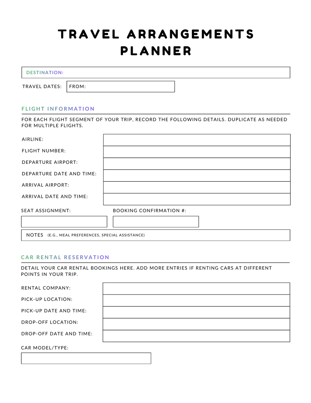 DreamTrips Together Family Vacation Planner