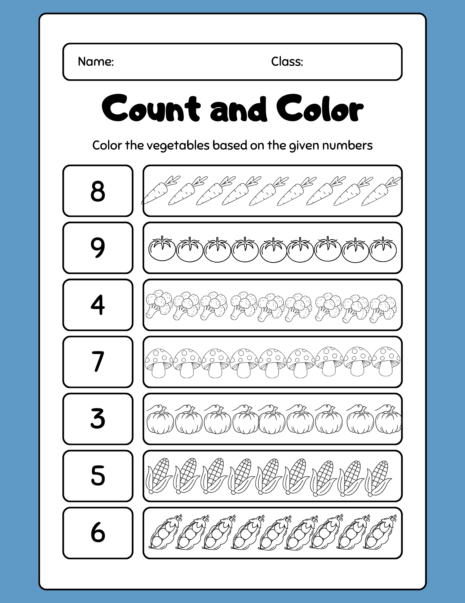Learning Your Numbers Activity Book