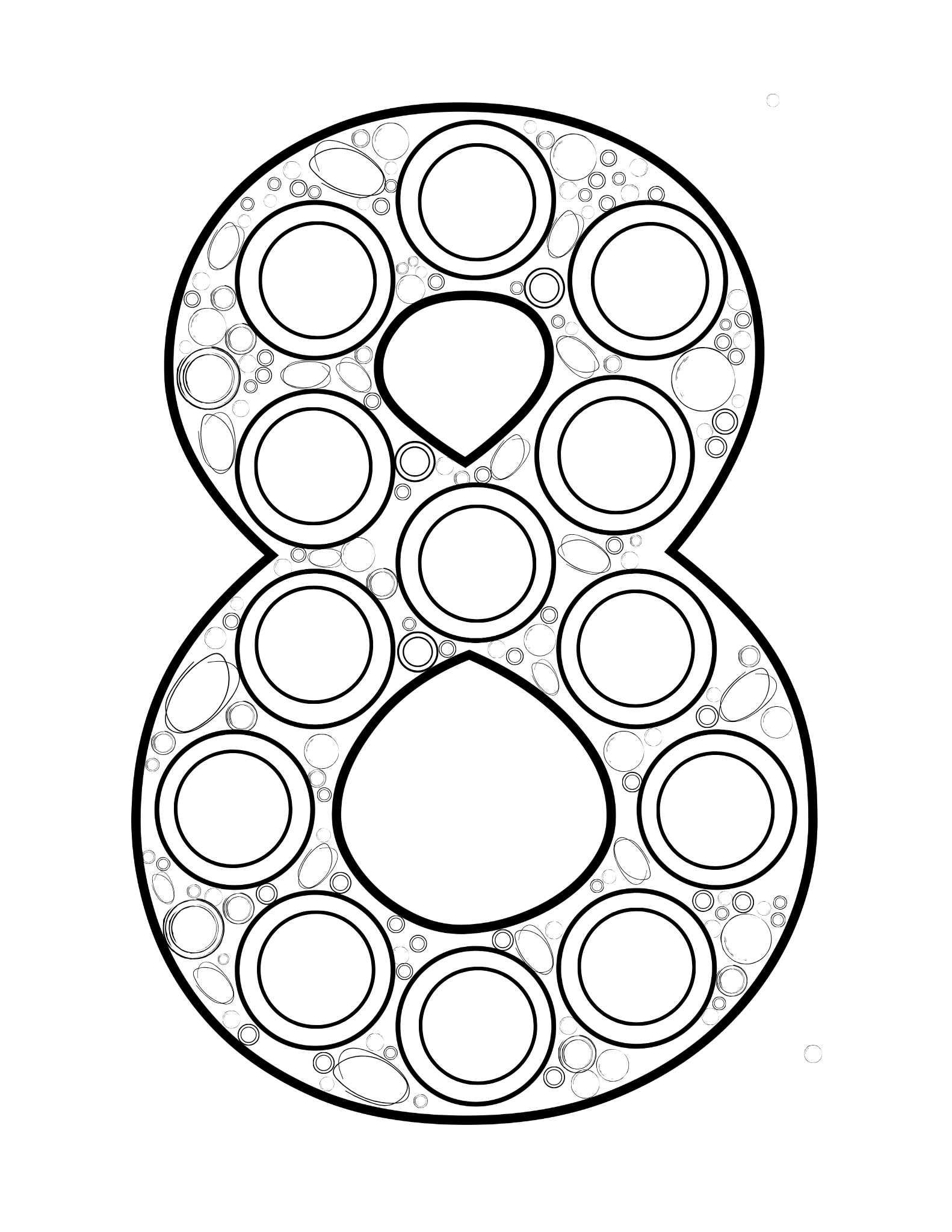 Circular Symphony Kaleidoscope Coloring Book