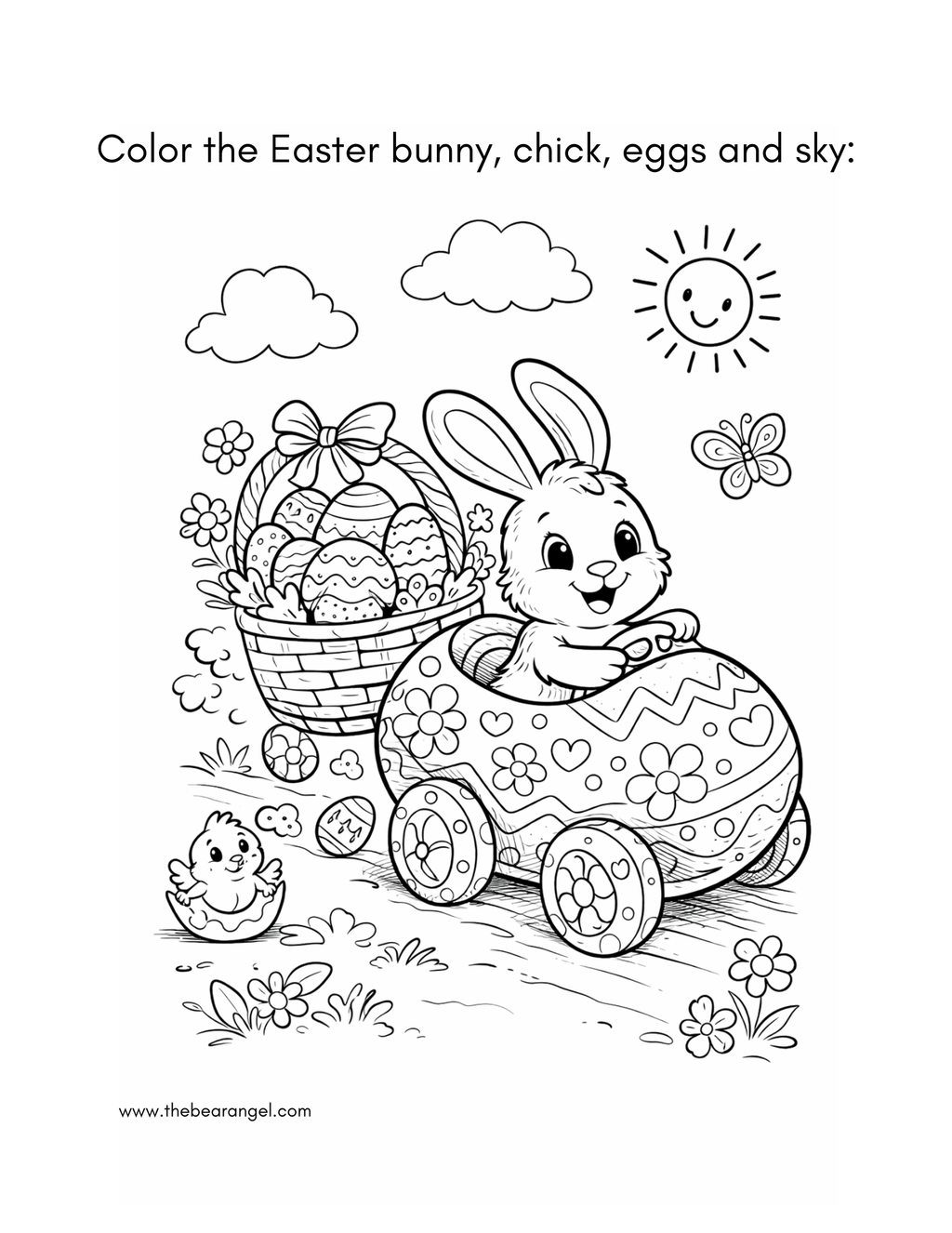 The Hoppy Easter Activity Pack – Fun Coloring & Puzzle Pages for Kids