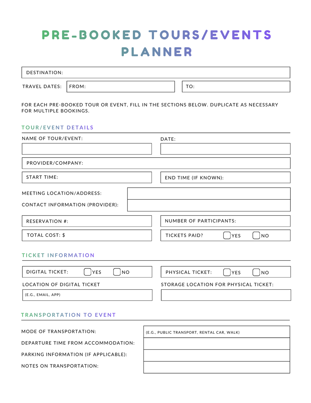 DreamTrips Together Family Vacation Planner