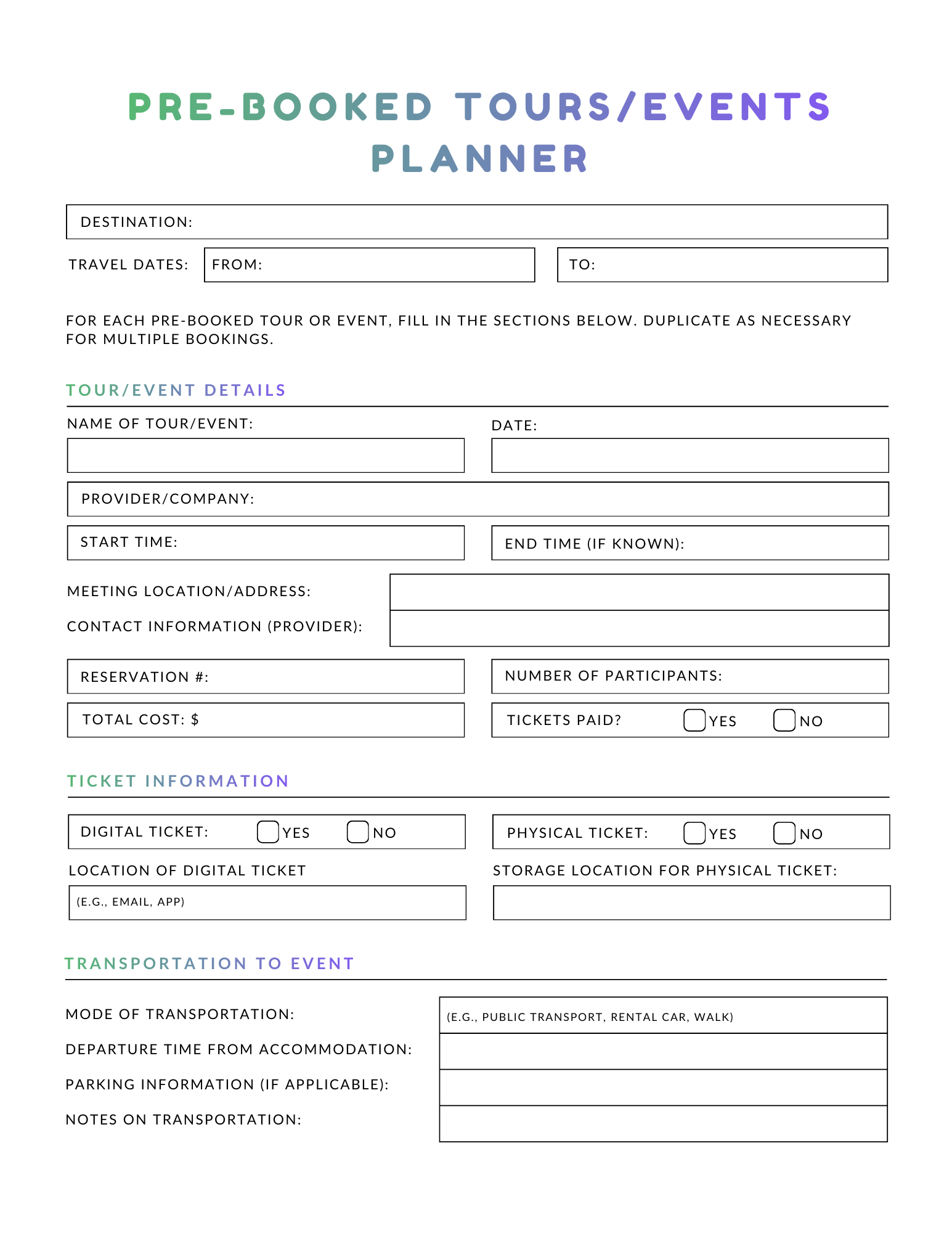 DreamTrips Together Family Vacation Planner