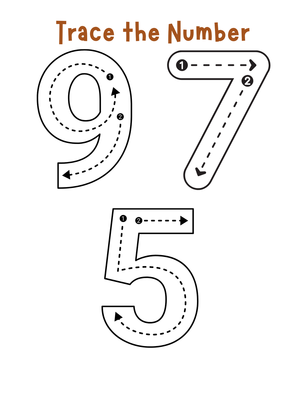 Learning Your Numbers Activity Book