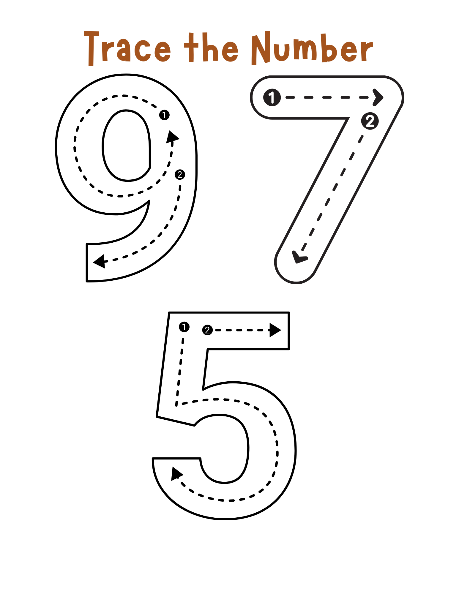 Learning Your Numbers Activity Book