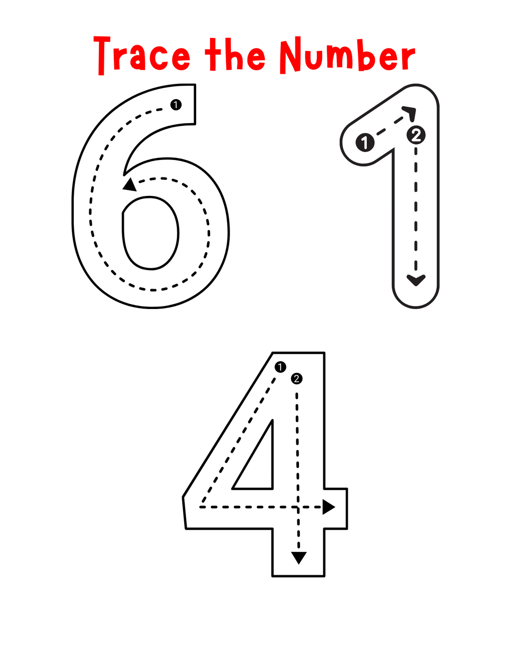 Learning Your Numbers Activity Book