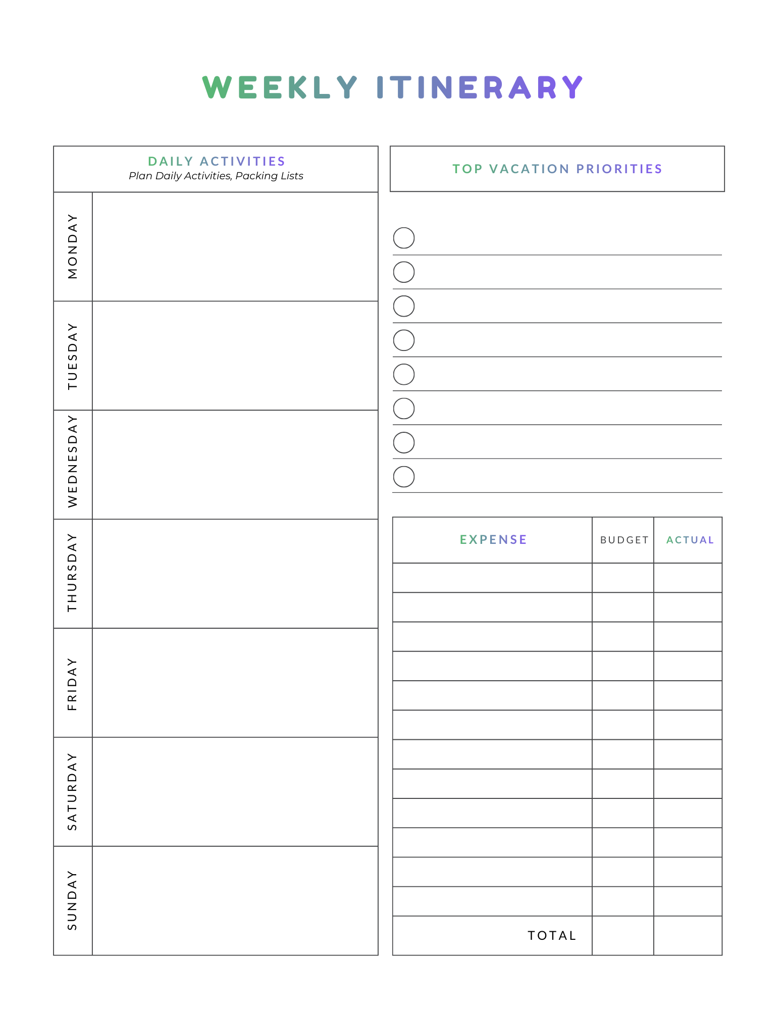 DreamTrips Together Family Vacation Planner