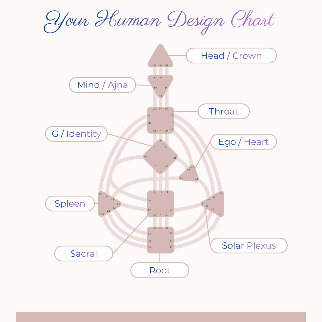Human Design Workbook: Map Your Authentic Self