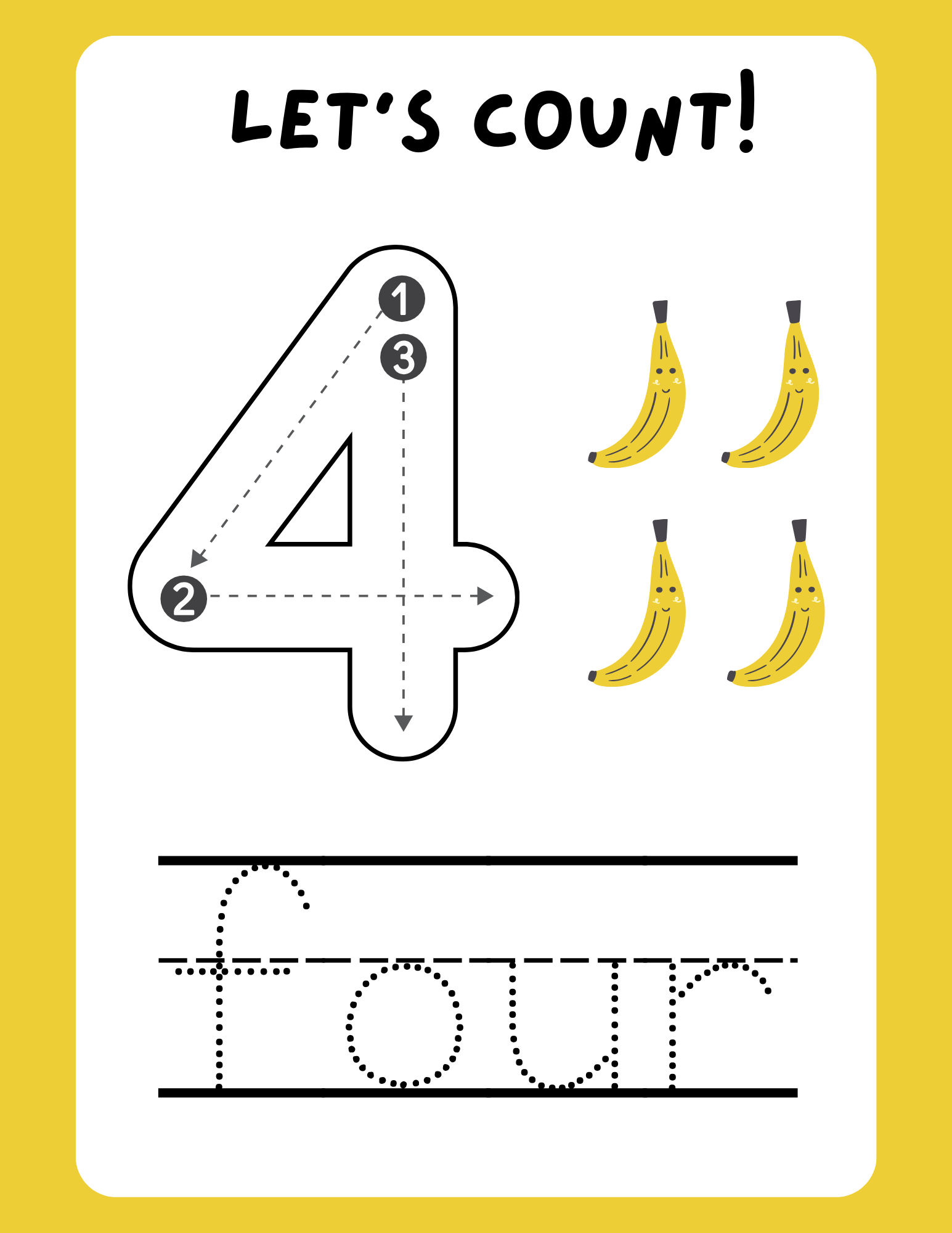 Learning Your Numbers Activity Book