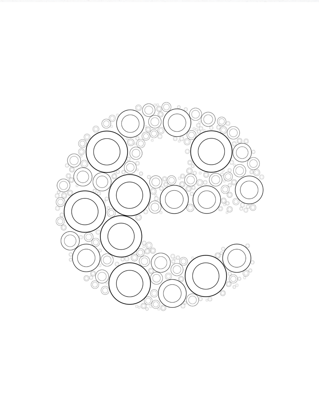 Circular Symphony Kaleidoscope Coloring Book