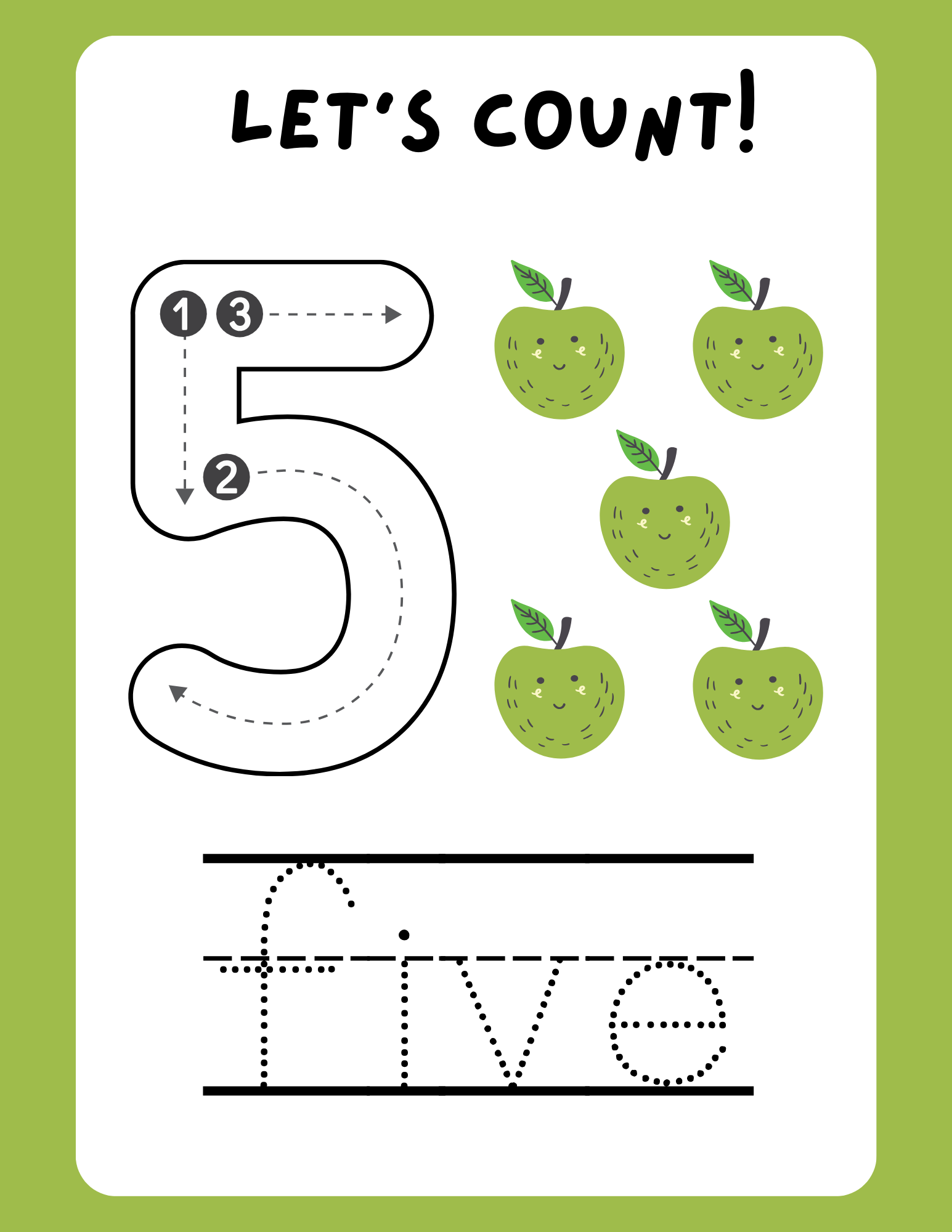 Learning Your Numbers Activity Book