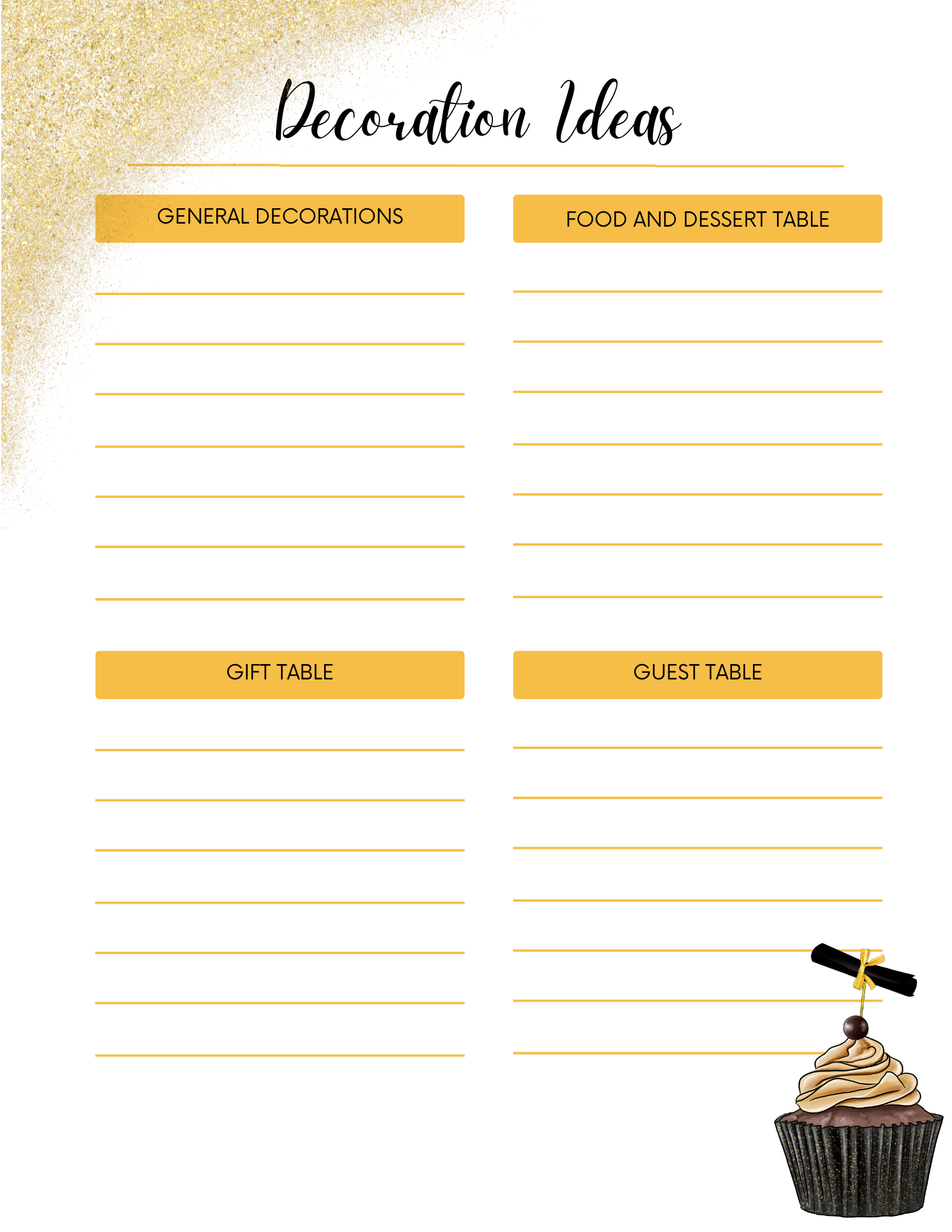 Graduation Party Planner