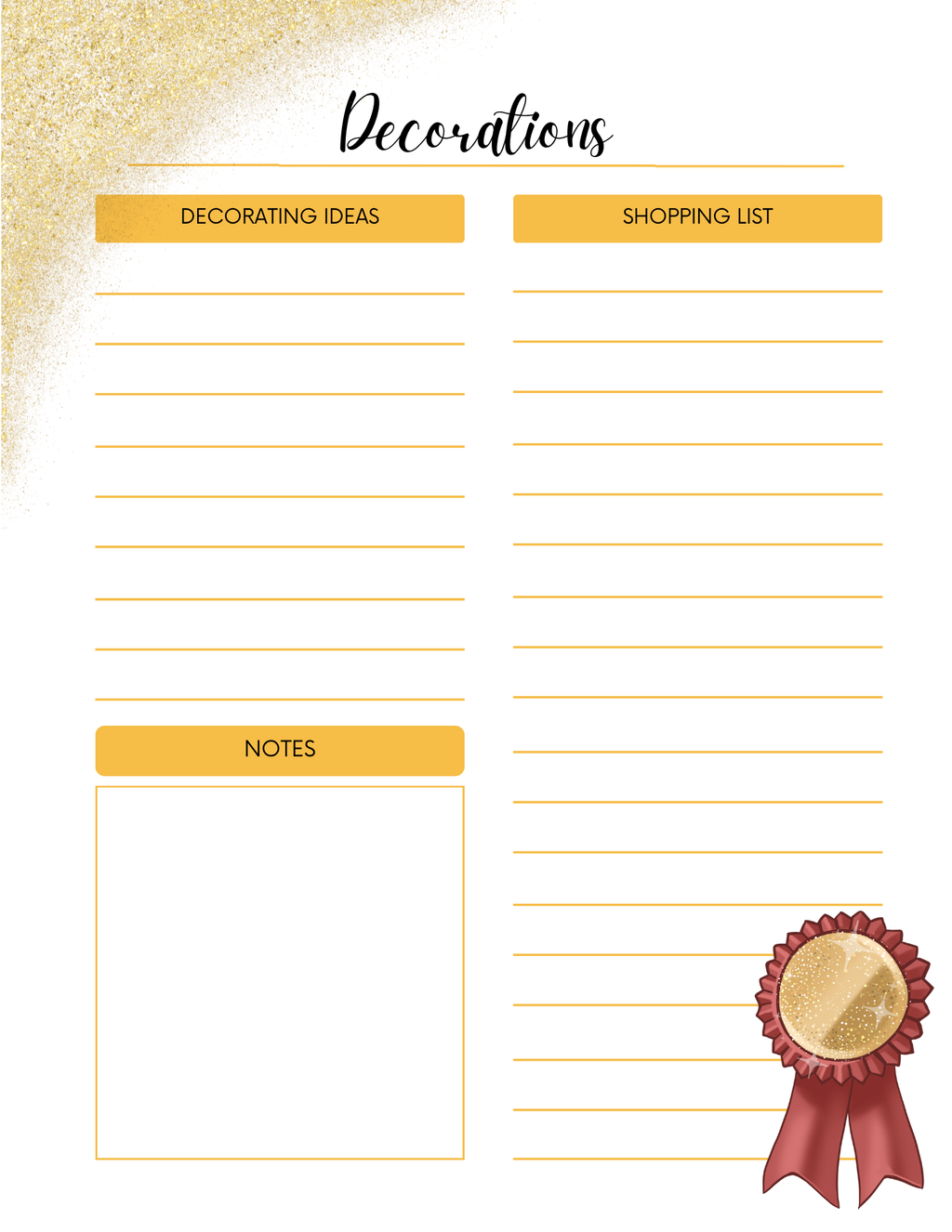Graduation Party Planner