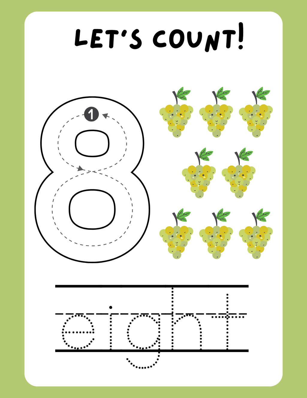 Learning Your Numbers Activity Book