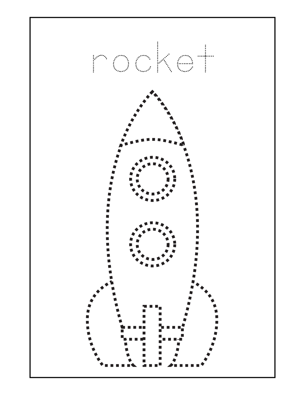 Toys and Space Coloring Book